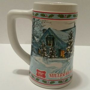 Miller High Life Limited Edition Holiday Stein